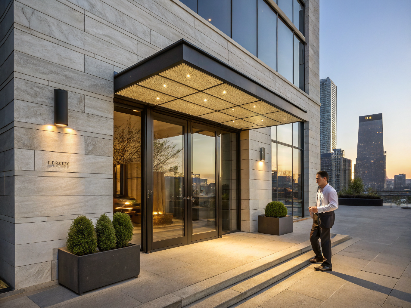 Boutique hotel architectural design