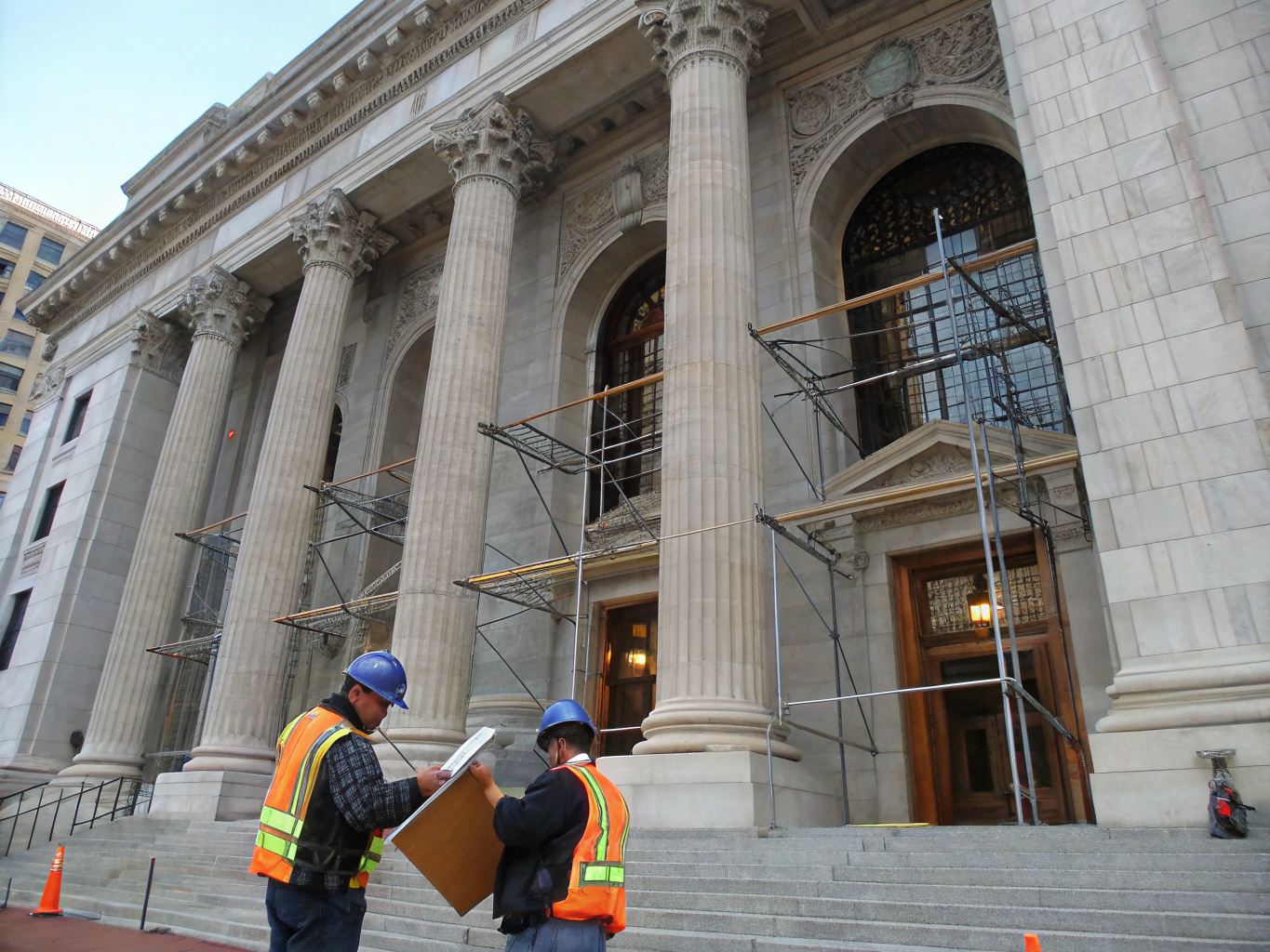 Historic building renovation project
